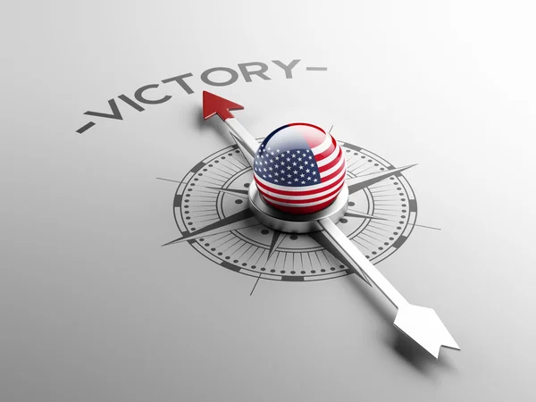 United States Victory Concept (engelsk) – stockfoto