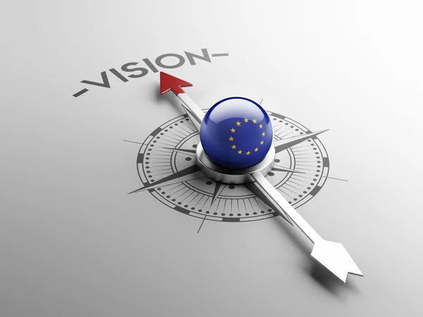 Concetto di visione dell'Unione europea — Foto Stock