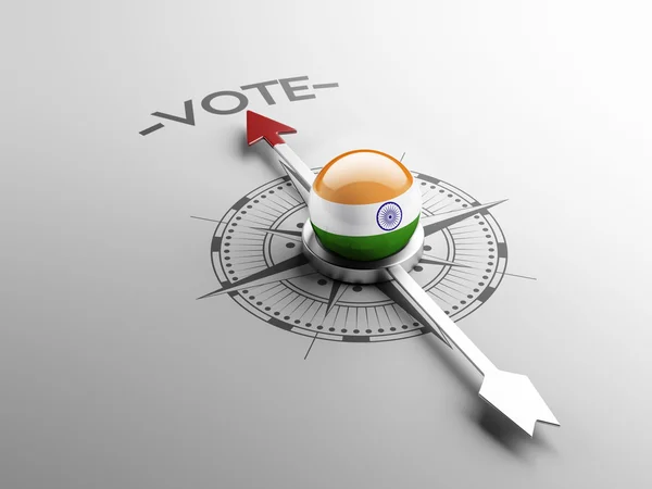 India Vota concetto — Foto Stock