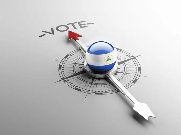 Nicaragua Vote Concept — Stock Photo, Image