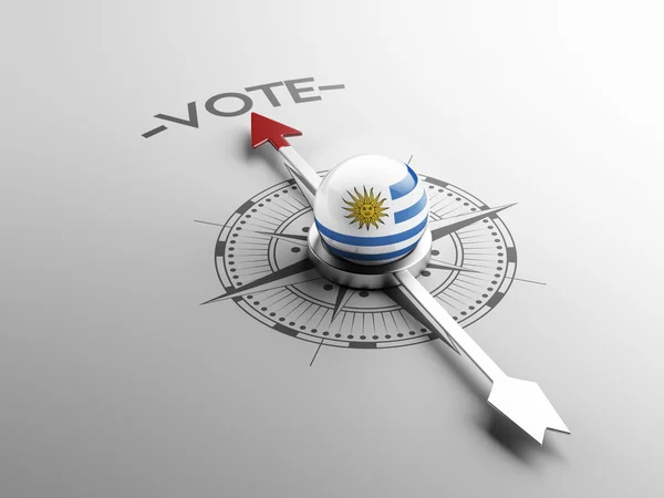 Uruguay Votar Concepto — Foto de Stock