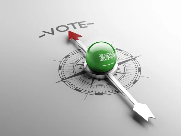 Saudi Arabia Vote Concept — Stock Photo, Image