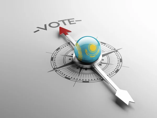 Kazakhstan Vote Concept — Stock Photo, Image