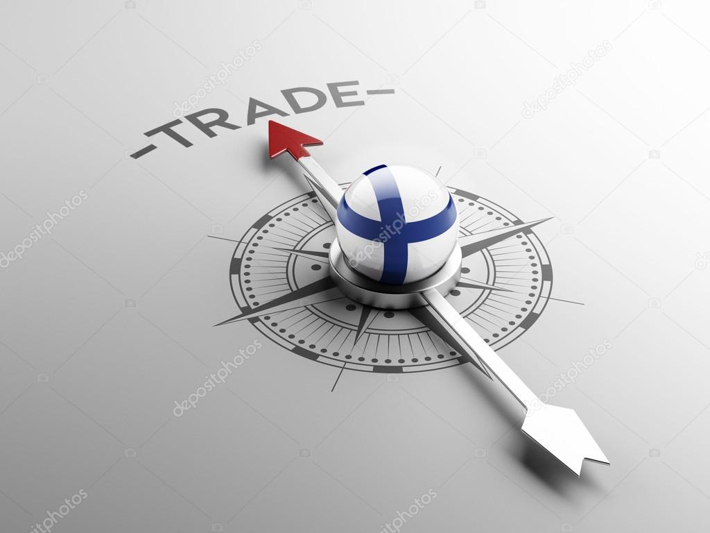 Finland Trade Concept