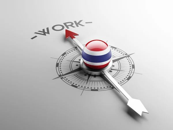 Thailandia concetto di lavoro — Foto Stock