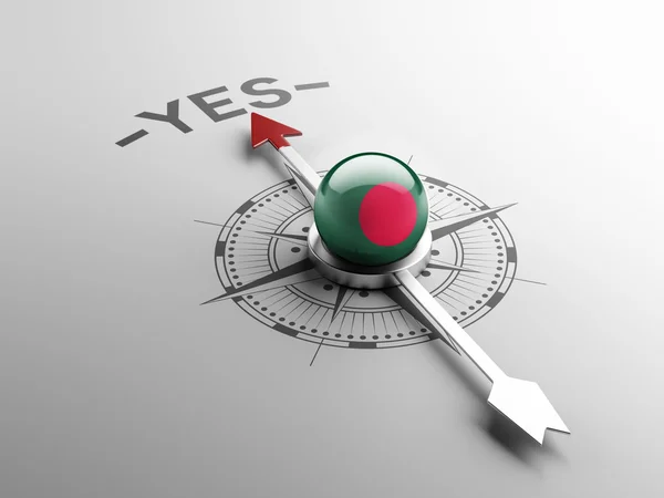 Bangladesh Yes Concept — Stock Photo, Image