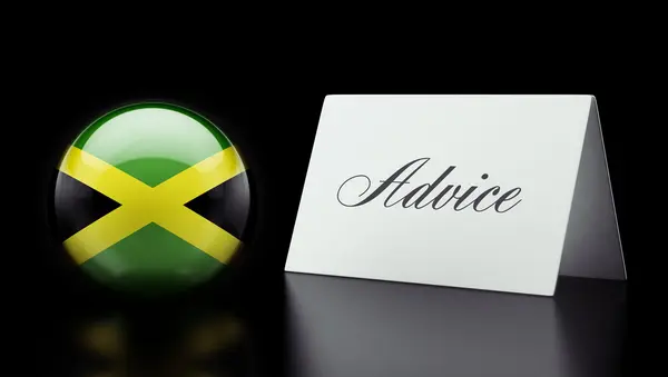 ジャマイカの助言の概念 — ストック写真