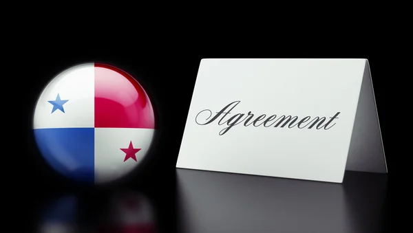 Accordo di Panama Concetto — Foto Stock