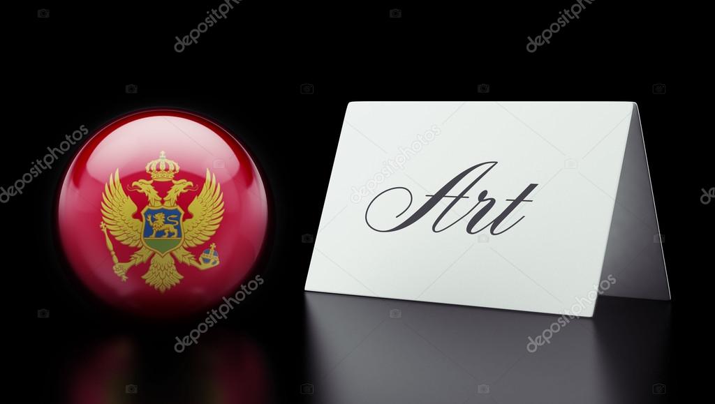 Montenegro High Resolution Art Concept