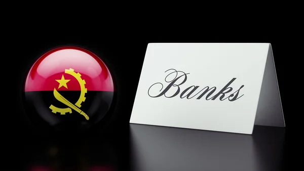Angola Banques Concept — Photo