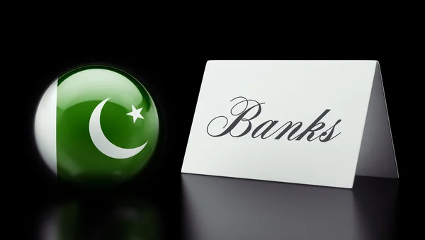 Konzept pakistanischer Banken — Stockfoto