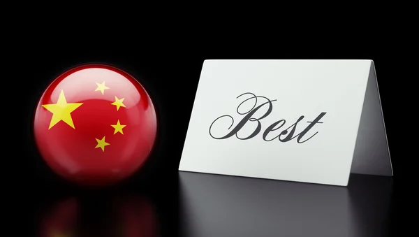 Mejor concepto de China — Foto de Stock