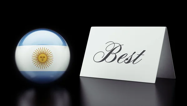 Argentina Mejor Concepto — Foto de Stock