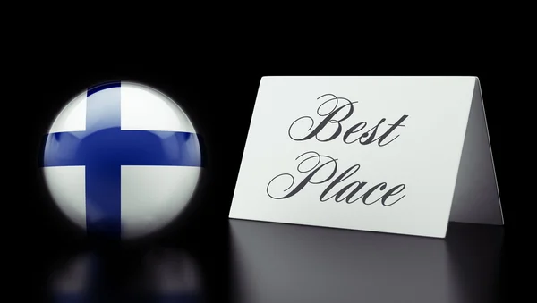 Finland beste plaats Concept — Stockfoto