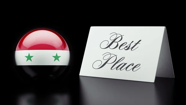 Síria Melhor conceito de lugar — Fotografia de Stock