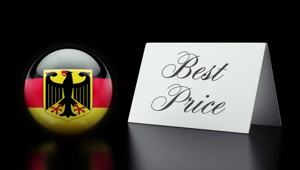 Germany Best Price Concept — Stock Photo, Image