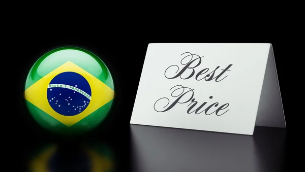 Кращі ціни концепція Бразилії — стокове фото