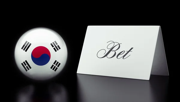 Corée du Sud Sign Concept — Photo
