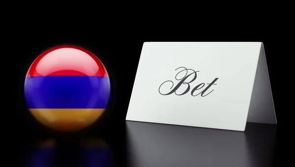 Concepto de apuesta de Armenia — Foto de Stock