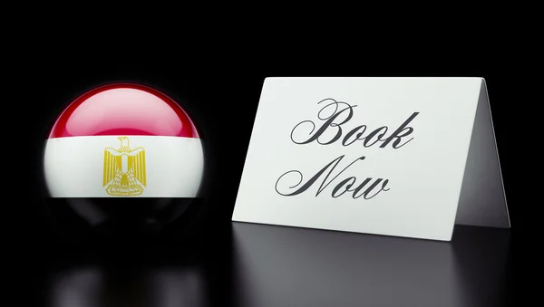 Egypt Book Now Concept — Stock Photo, Image
