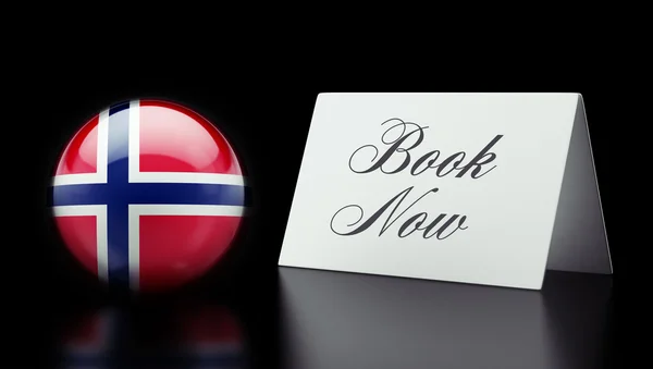 Norway Book Now Concept — Stock Photo, Image