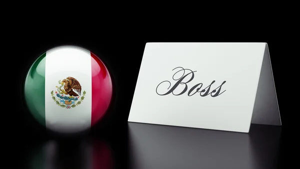 Mexico boss Concept — Stock Photo, Image