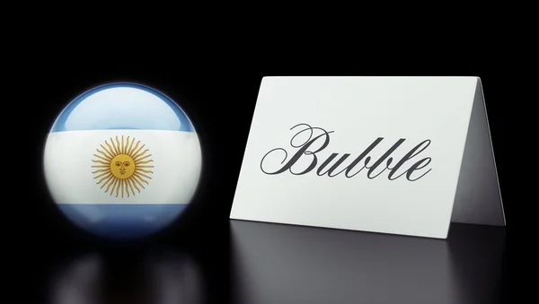 Argentinien Blasenkonzept — Stockfoto
