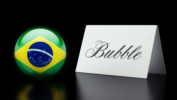 Brazilië Bubble Concept — Stockfoto