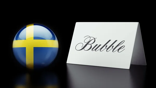 Sweden Bubble Concept — Stock Photo, Image