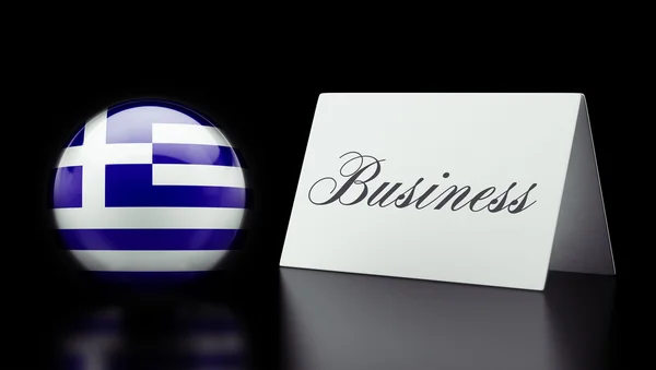 Greece Business Concept — Stock Photo, Image