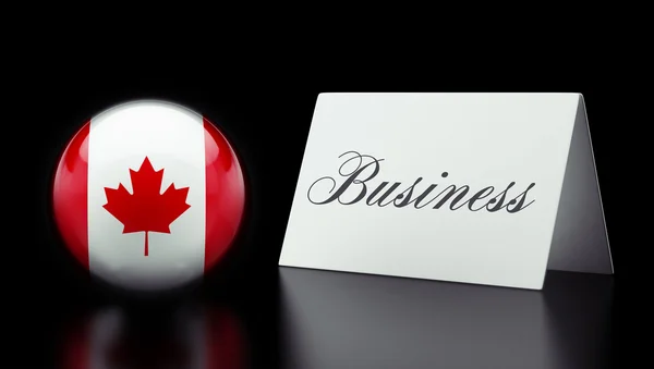 Concetto di business Canada — Foto Stock