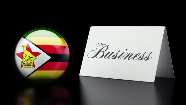 Zimbabwe Business Concept — Stock Photo, Image