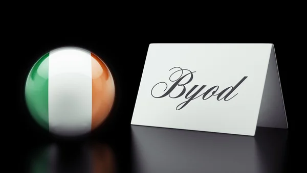 Irlanda Byod Concept — Foto de Stock