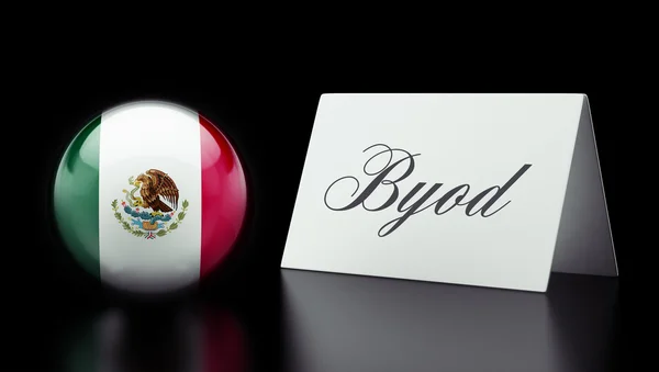 México Byod Concept — Fotografia de Stock