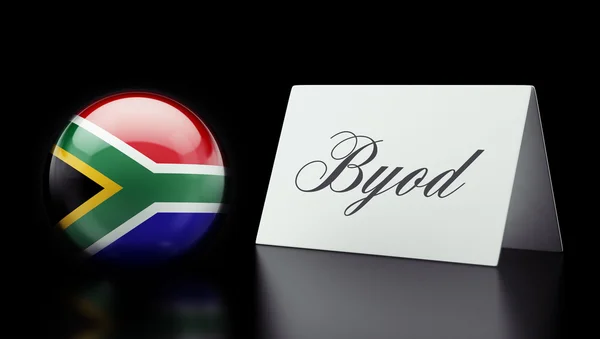 África do Sul Byod Concept — Fotografia de Stock