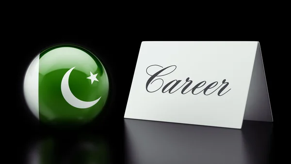 Conceito de carreira no Paquistão — Fotografia de Stock