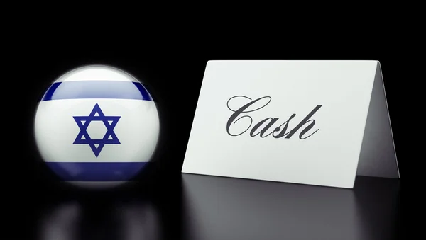 Israel kontanter koncept — Stockfoto