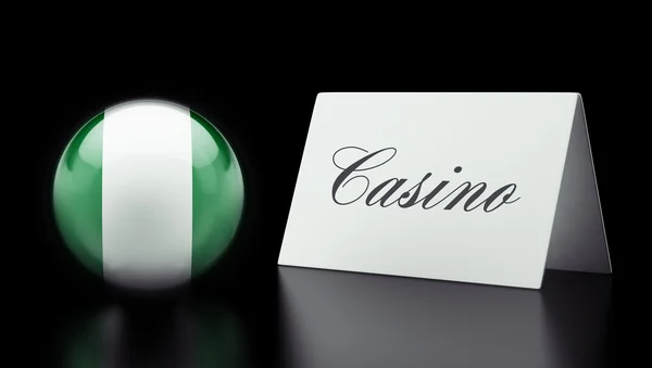 Nigeria Casino Concept — Stock Photo, Image