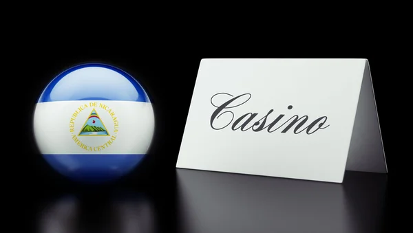 Nicaragua Casino Konzept — Stockfoto