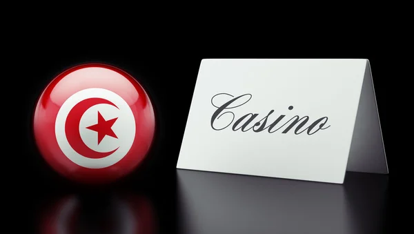 Tunisien Casino koncept — Stockfoto