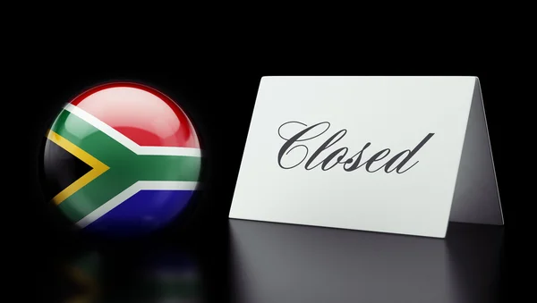 南非封闭的观念 — 图库照片