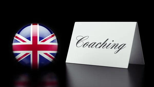 Reino Unido Concepto de Coaching — Foto de Stock