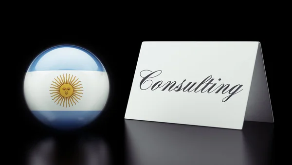 Argentina Concepto de Consultoría — Foto de Stock