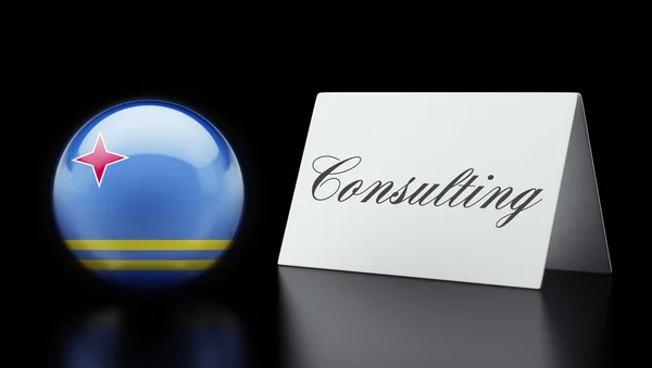 Aruba High Resolution Consulting Concept — Stock Photo, Image