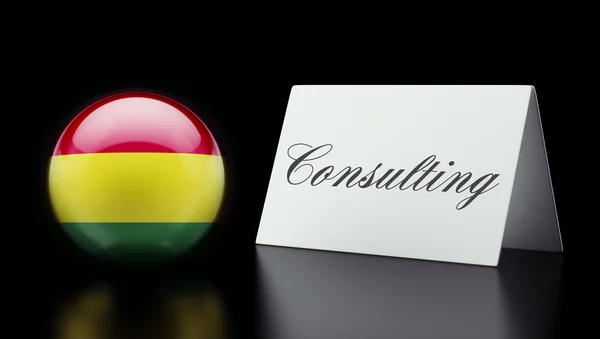 Concetto di consulenza di Bolivia — Foto Stock