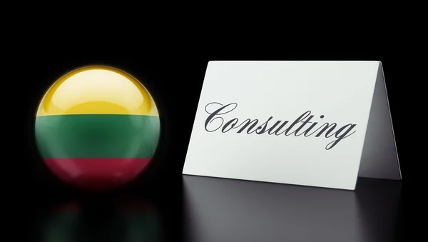 Lithuania Consulting Concept — Stock Photo, Image