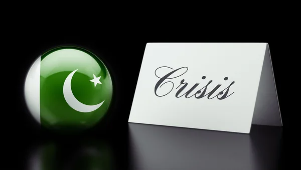 Pakistan Crisis Concept — Stock Photo, Image