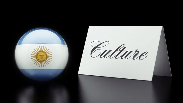 Conceito de Cultura Argentina — Fotografia de Stock