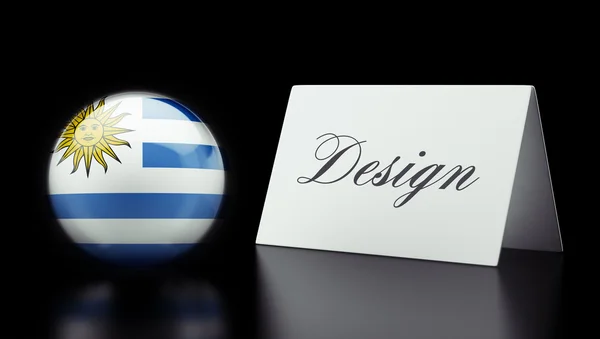 Concepção de Design Uruguai — Fotografia de Stock