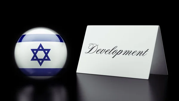 Concepto de desarrollo de Israel — Foto de Stock